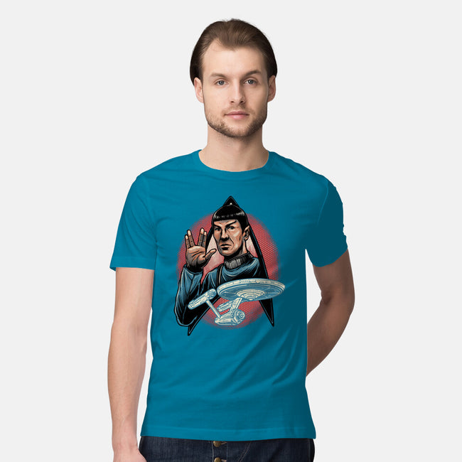 Journey To The Unknown-Mens-Premium-Tee-glitchygorilla
