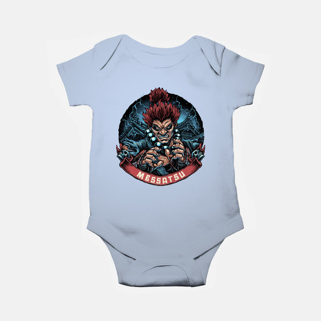 Seek Annihilation-Baby-Basic-Onesie-glitchygorilla