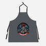 Seek Annihilation-Unisex-Kitchen-Apron-glitchygorilla