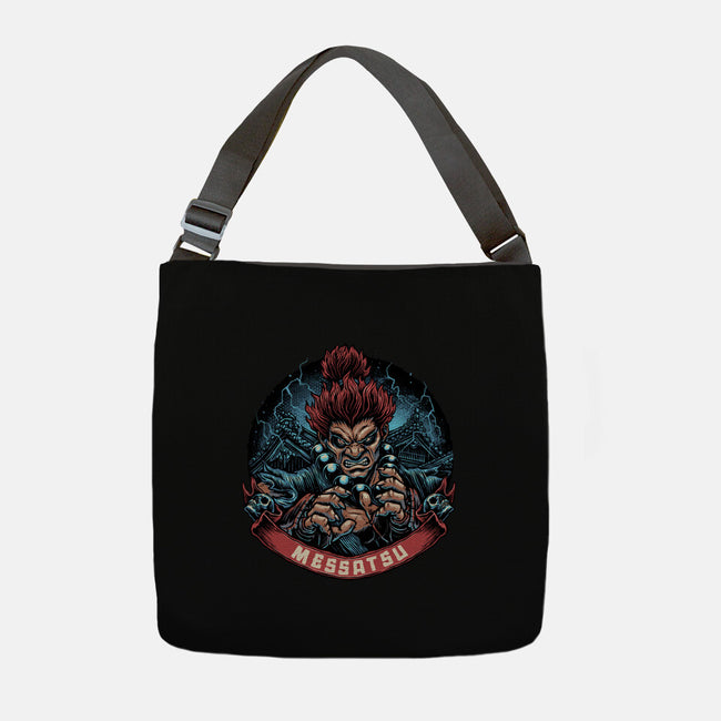 Seek Annihilation-None-Adjustable Tote-Bag-glitchygorilla