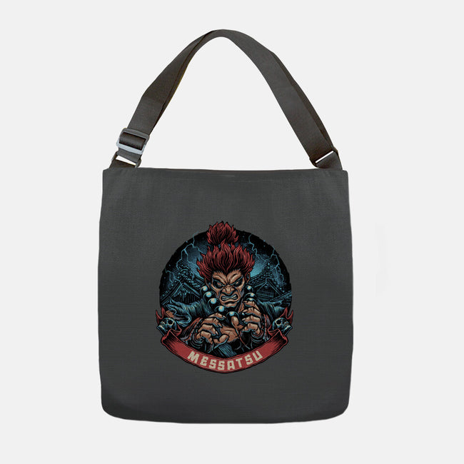 Seek Annihilation-None-Adjustable Tote-Bag-glitchygorilla