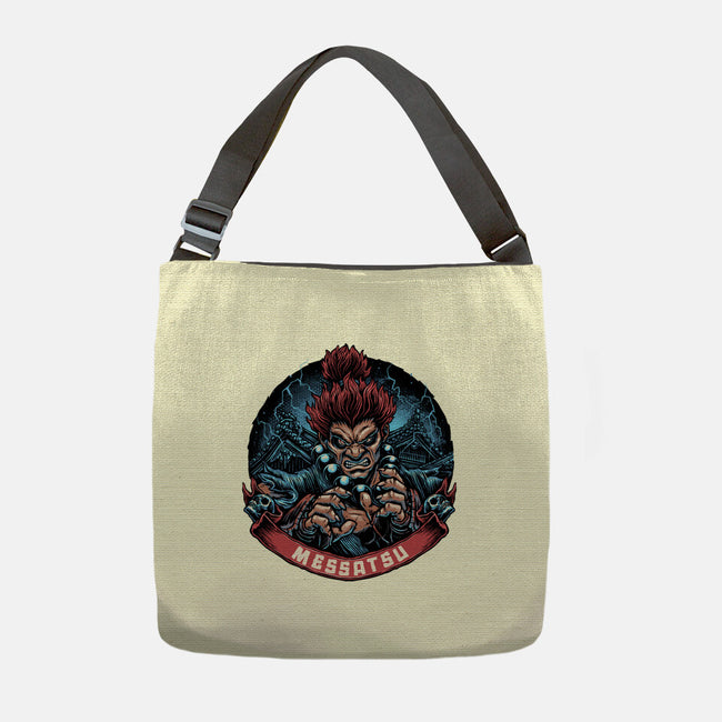 Seek Annihilation-None-Adjustable Tote-Bag-glitchygorilla