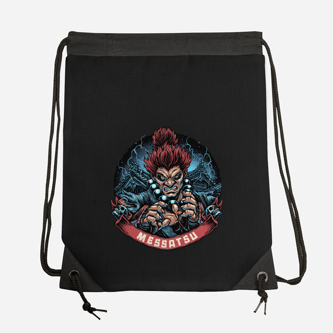 Seek Annihilation-None-Drawstring-Bag-glitchygorilla