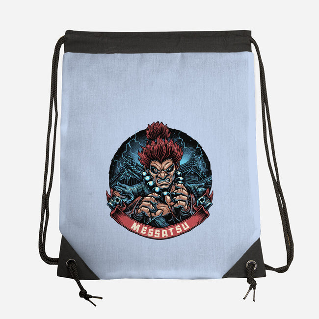 Seek Annihilation-None-Drawstring-Bag-glitchygorilla