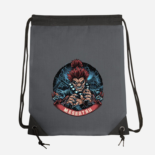 Seek Annihilation-None-Drawstring-Bag-glitchygorilla