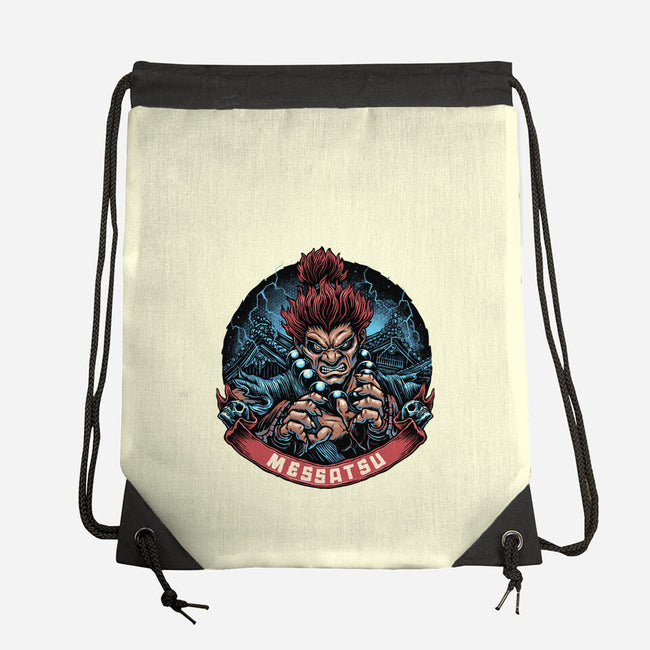 Seek Annihilation-None-Drawstring-Bag-glitchygorilla