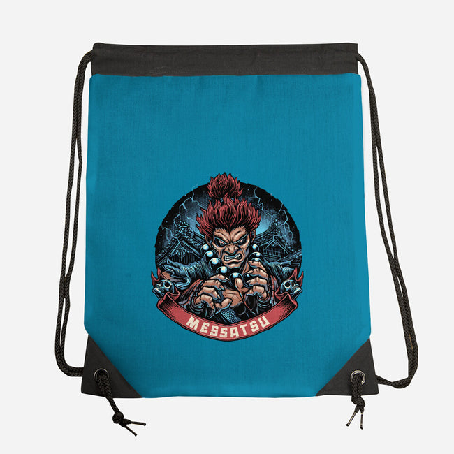 Seek Annihilation-None-Drawstring-Bag-glitchygorilla