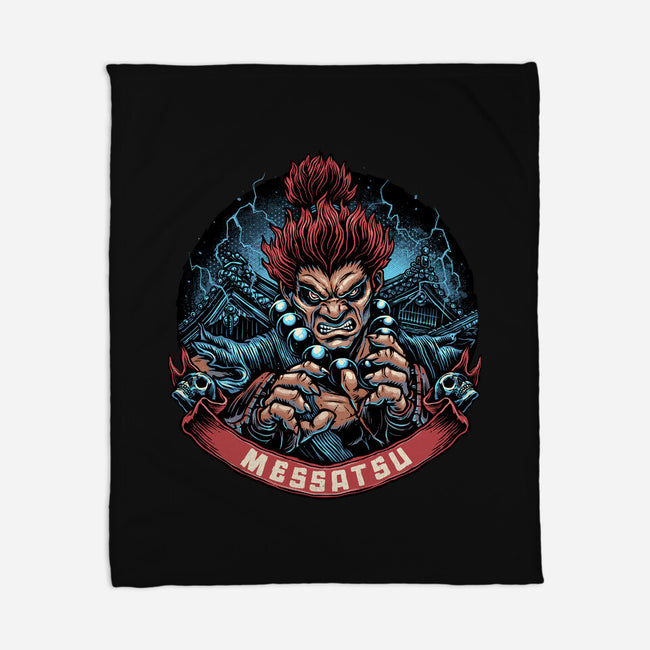 Seek Annihilation-None-Fleece-Blanket-glitchygorilla