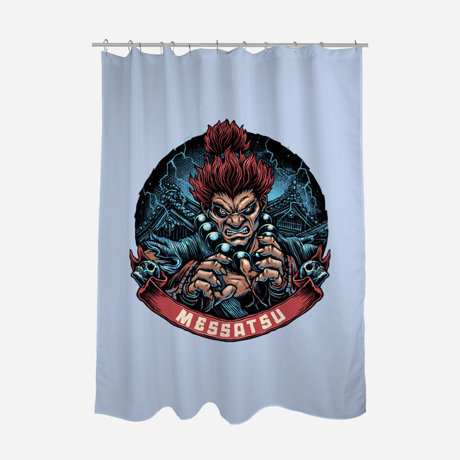 Seek Annihilation-None-Polyester-Shower Curtain-glitchygorilla