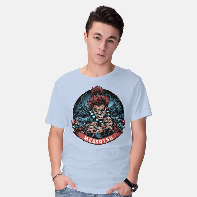Seek Annihilation-Mens-Basic-Tee-glitchygorilla