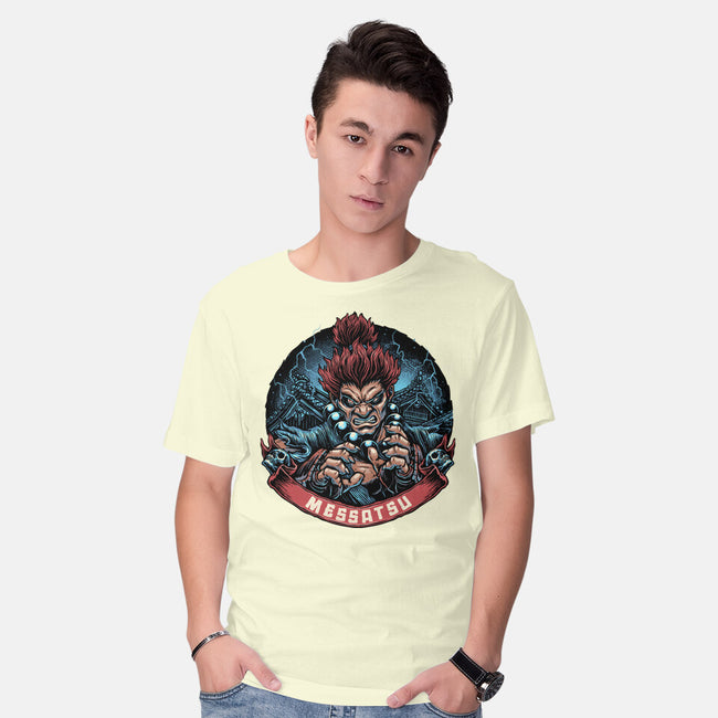 Seek Annihilation-Mens-Basic-Tee-glitchygorilla