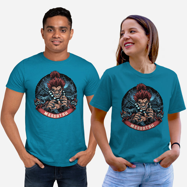 Seek Annihilation-Unisex-Basic-Tee-glitchygorilla