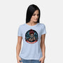 Seek Annihilation-Womens-Basic-Tee-glitchygorilla