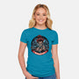 Seek Annihilation-Womens-Fitted-Tee-glitchygorilla