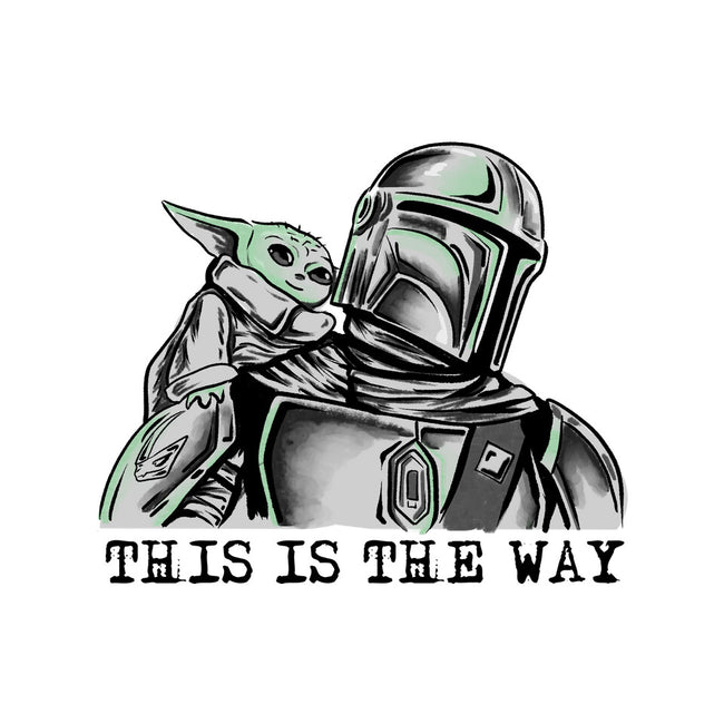 This Is The Way Boy-Womens-V-Neck-Tee-nickzzarto
