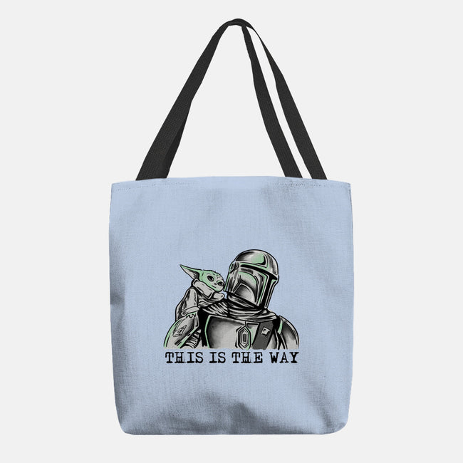 This Is The Way Boy-None-Basic Tote-Bag-nickzzarto
