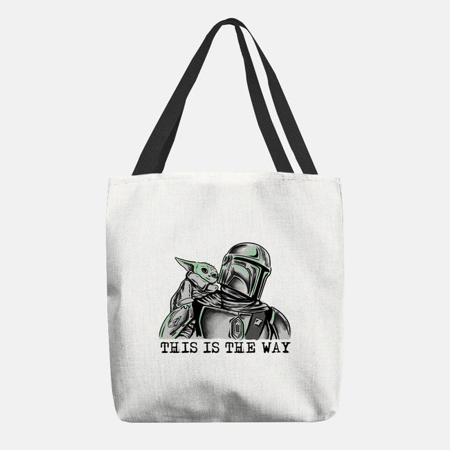 This Is The Way Boy-None-Basic Tote-Bag-nickzzarto