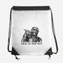 This Is The Way Boy-None-Drawstring-Bag-nickzzarto
