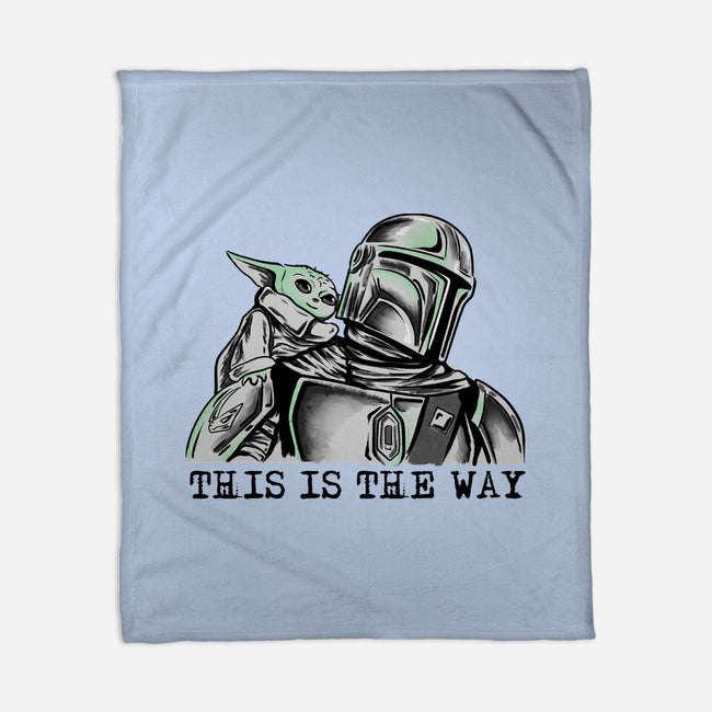This Is The Way Boy-None-Fleece-Blanket-nickzzarto