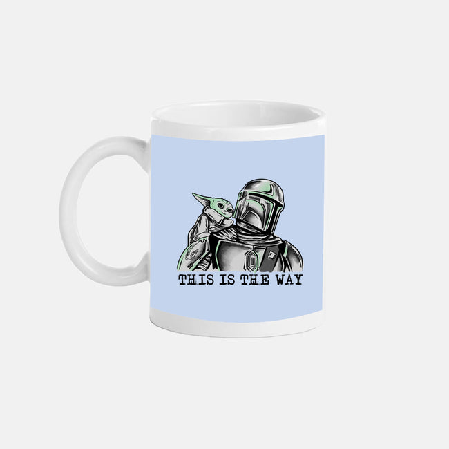 This Is The Way Boy-None-Mug-Drinkware-nickzzarto