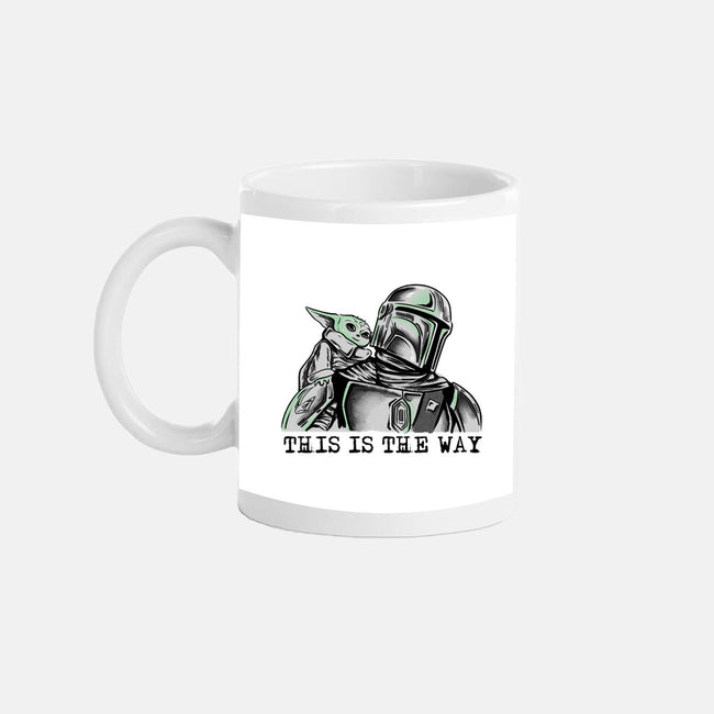 This Is The Way Boy-None-Mug-Drinkware-nickzzarto