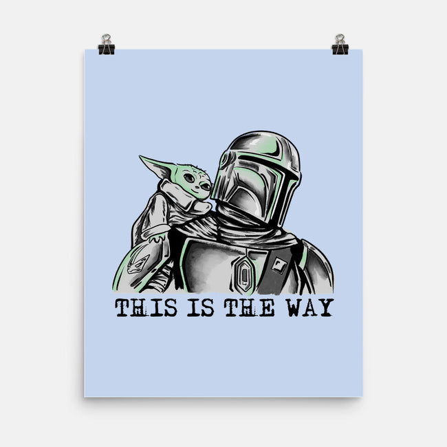 This Is The Way Boy-None-Matte-Poster-nickzzarto