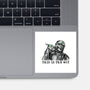 This Is The Way Boy-None-Glossy-Sticker-nickzzarto