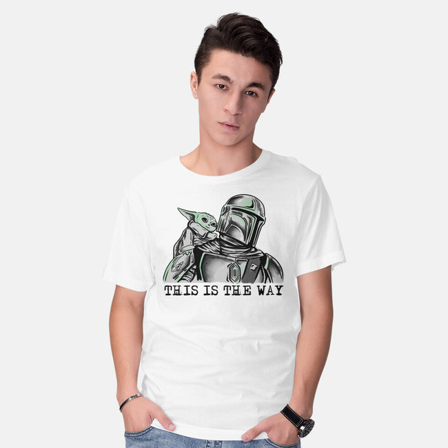 This Is The Way Boy-Mens-Basic-Tee-nickzzarto