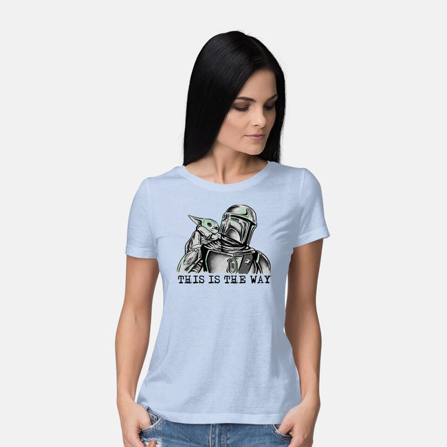 This Is The Way Boy-Womens-Basic-Tee-nickzzarto