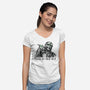 This Is The Way Boy-Womens-V-Neck-Tee-nickzzarto