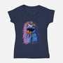 Cookie Fantasy-Womens-V-Neck-Tee-nickzzarto