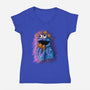 Cookie Fantasy-Womens-V-Neck-Tee-nickzzarto