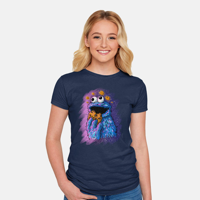 Cookie Fantasy-Womens-Fitted-Tee-nickzzarto