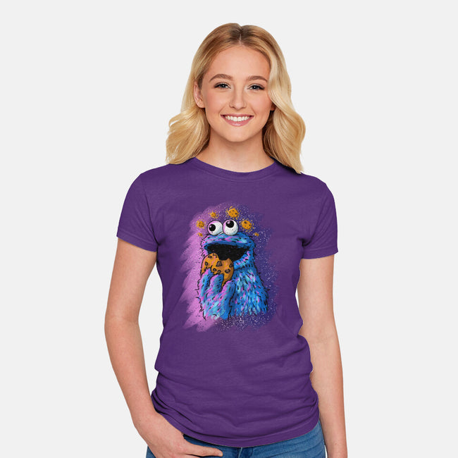 Cookie Fantasy-Womens-Fitted-Tee-nickzzarto