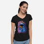 Cookie Fantasy-Womens-V-Neck-Tee-nickzzarto