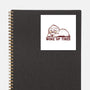 Woke Up Tired Sloth-None-Glossy-Sticker-TechraNova