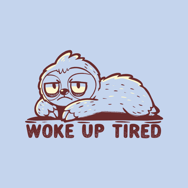 Woke Up Tired Sloth-Unisex-Zip-Up-Sweatshirt-TechraNova
