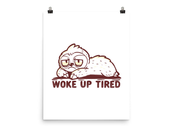 Woke Up Tired Sloth