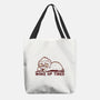 Woke Up Tired Sloth-None-Basic Tote-Bag-TechraNova