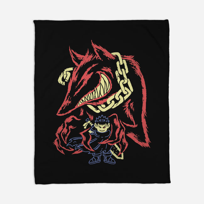 Bad Influence-None-Fleece-Blanket-Henrique Torres
