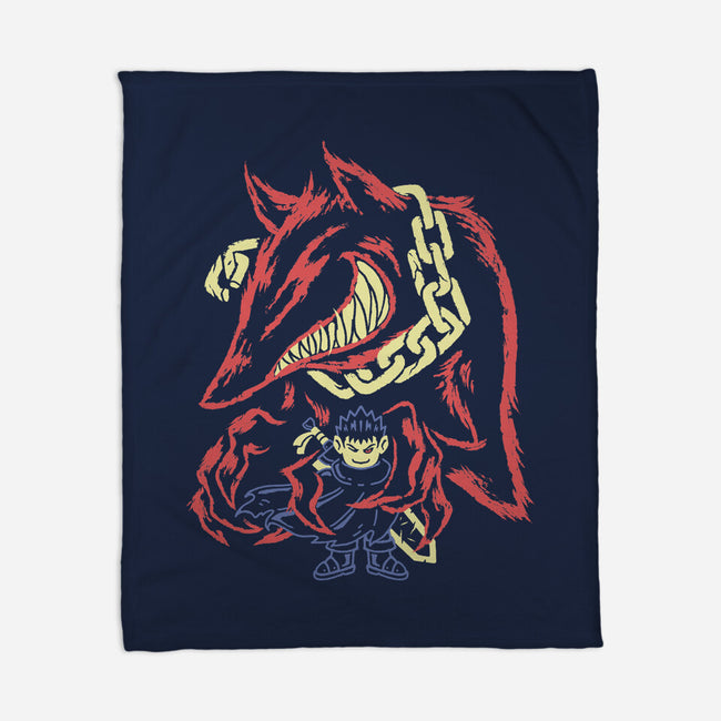Bad Influence-None-Fleece-Blanket-Henrique Torres