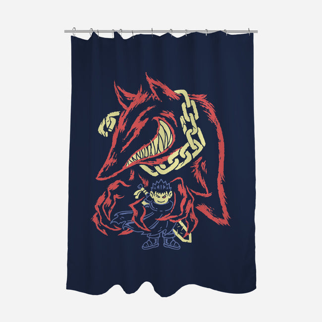 Bad Influence-None-Polyester-Shower Curtain-Henrique Torres