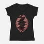 Warmest Place-Womens-V-Neck-Tee-Tronyx79