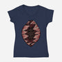Warmest Place-Womens-V-Neck-Tee-Tronyx79