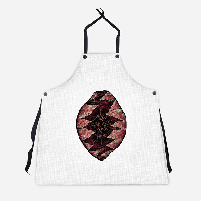 Warmest Place-Unisex-Kitchen-Apron-Tronyx79