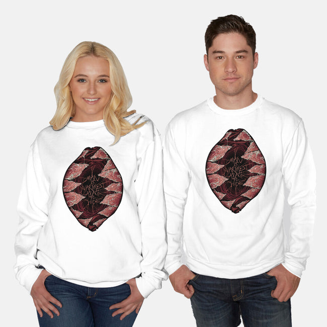 Warmest Place-Unisex-Crew Neck-Sweatshirt-Tronyx79
