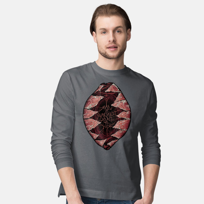 Warmest Place-Mens-Long Sleeved-Tee-Tronyx79