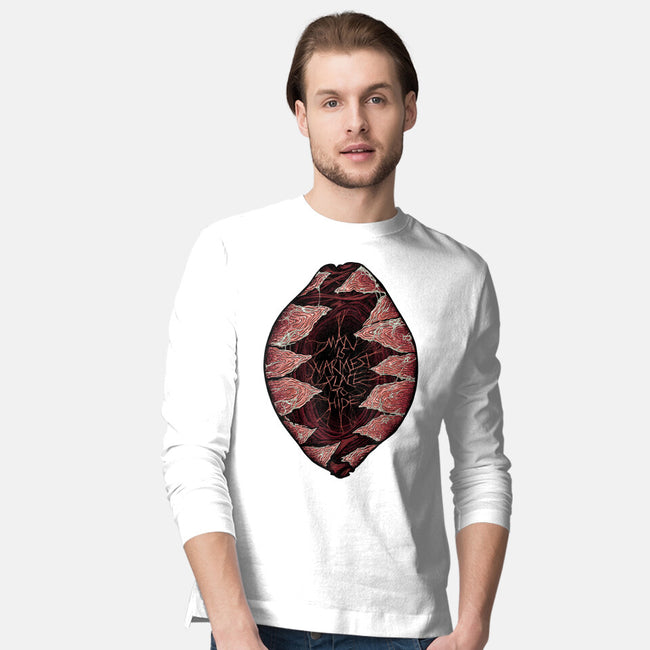 Warmest Place-Mens-Long Sleeved-Tee-Tronyx79