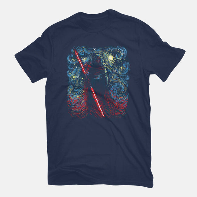Starry Shadow Lord-Womens-Basic-Tee-zascanauta
