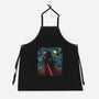 Starry Shadow Lord-Unisex-Kitchen-Apron-zascanauta